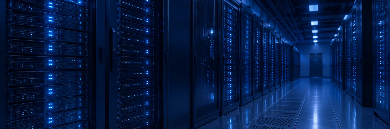 Serwerownia infrastruktury IT objętej stałą opieką informatyczną