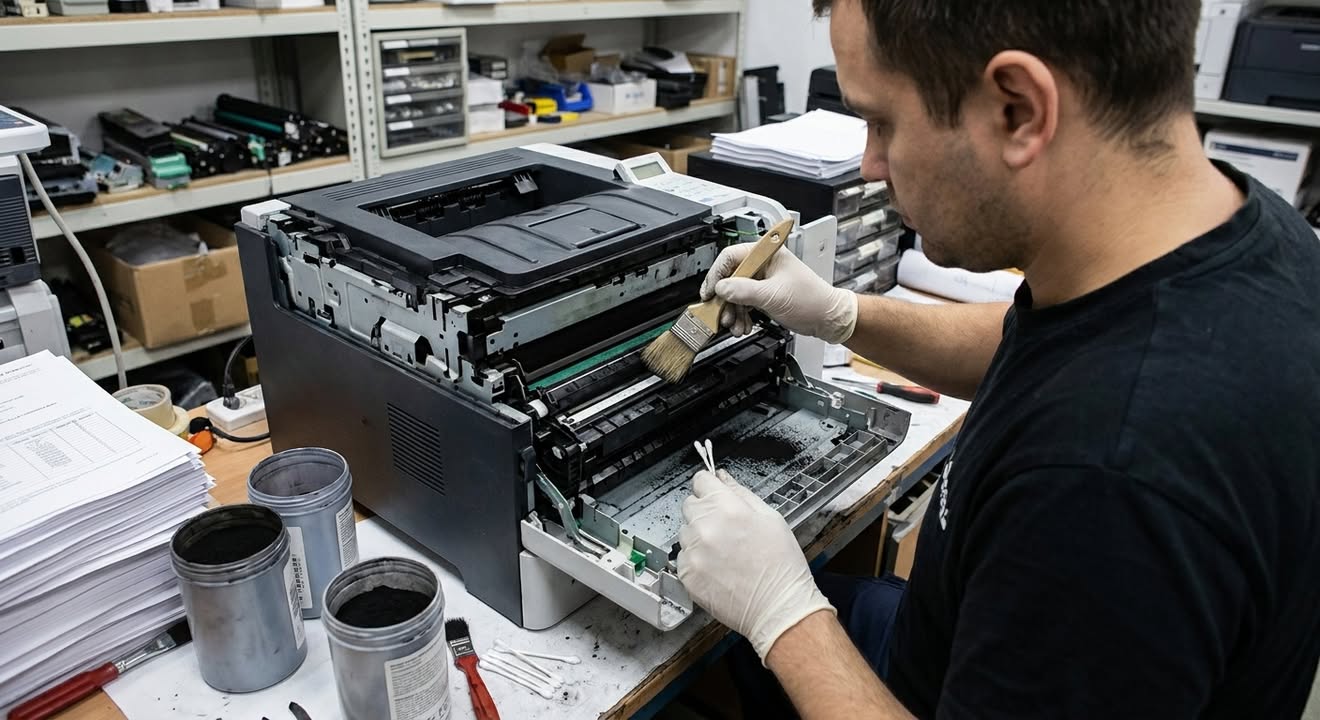 Dzień 6: Serwis drukarek 🖨️