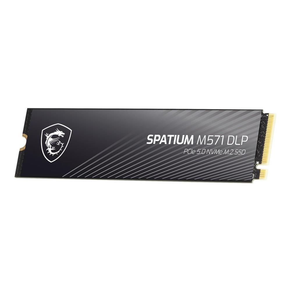 Dysk SSD MSI SPATIUM M571 DLP 2TB PCIe 5.0 NVMe 2.0 M.2 2280 (14500/11000 MB/s) 3D NAND