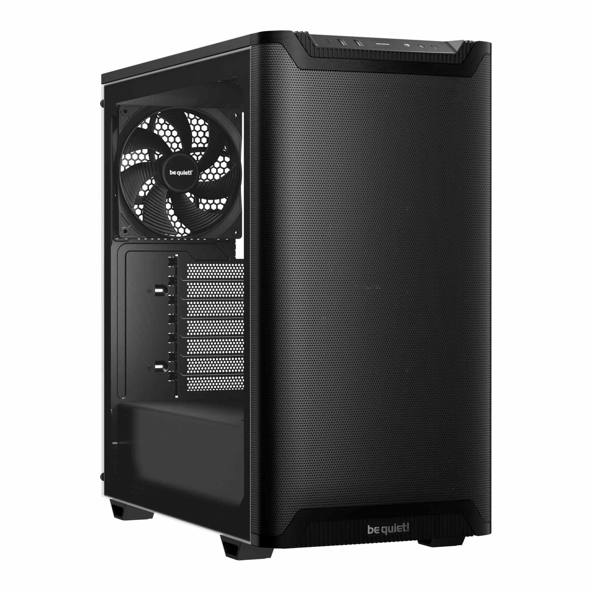 Obudowa be quiet! Pure Base 501 Airflow Window Black ATX Midi z oknem bez zasilacza
