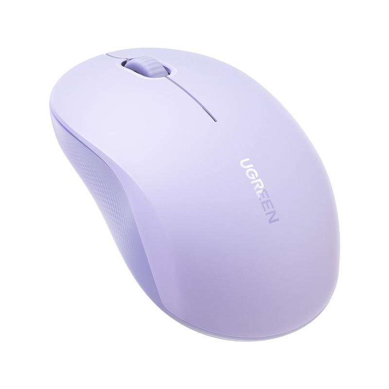 Mysz bezprzewodowa Ugreen M331F, Bluetooth 5.4 wielotrybowa - fioletowa