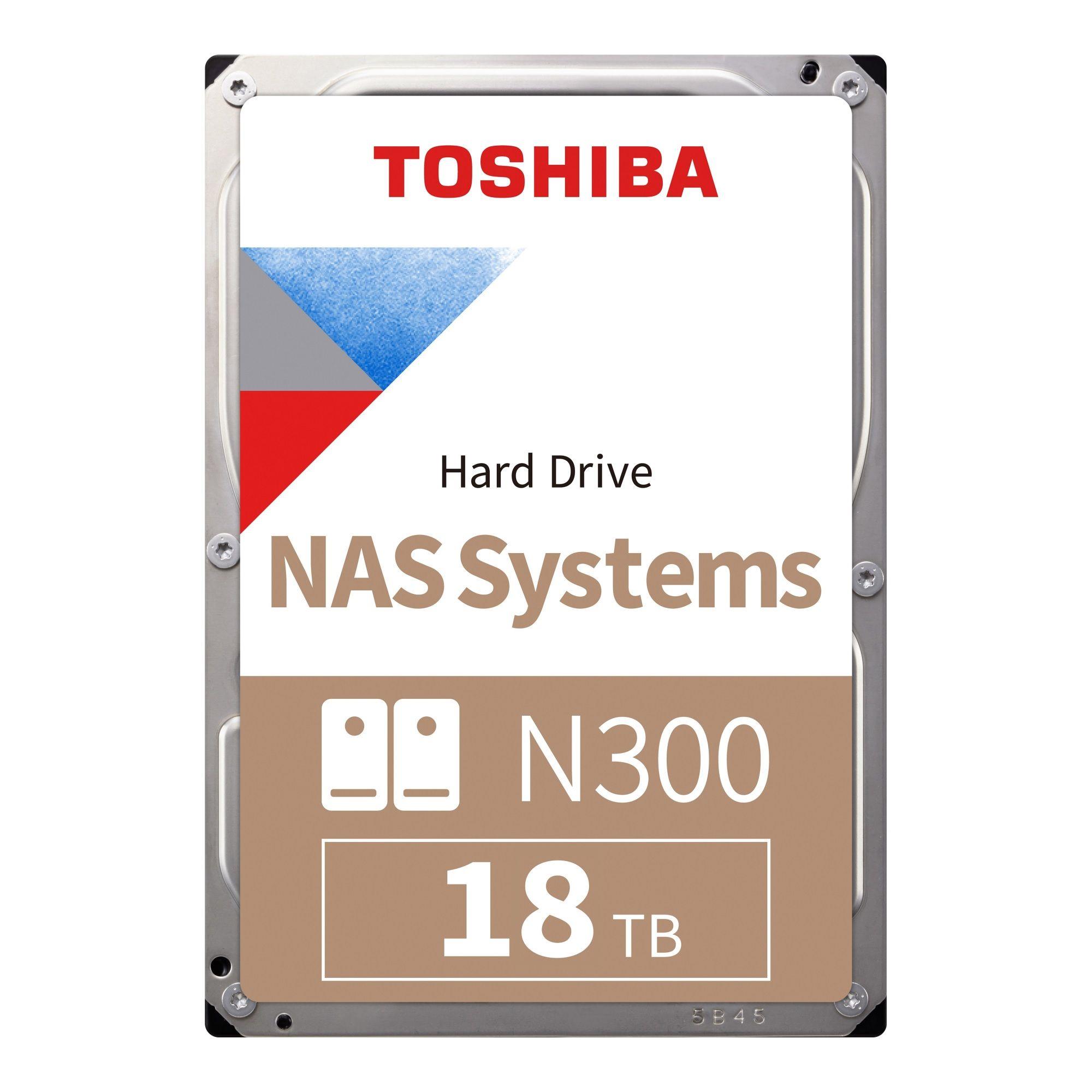 Dysk Toshiba N300 MN11ACA18TS 18TB 3,5" 7200 1024MB SATA III NAS BULK