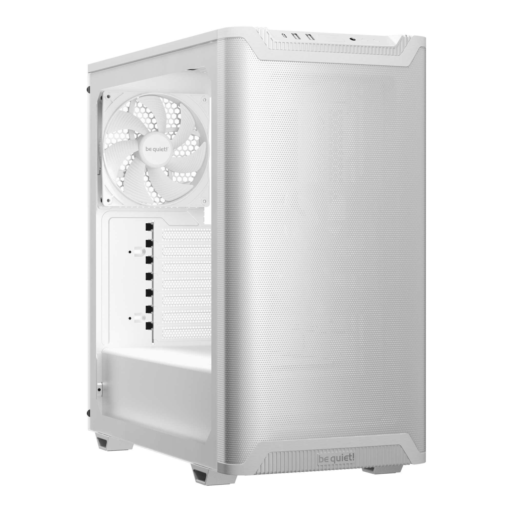 Obudowa be quiet! Pure Base 501 Airflow Window White ATX Midi z oknem bez zasilacza - USZ OPAK