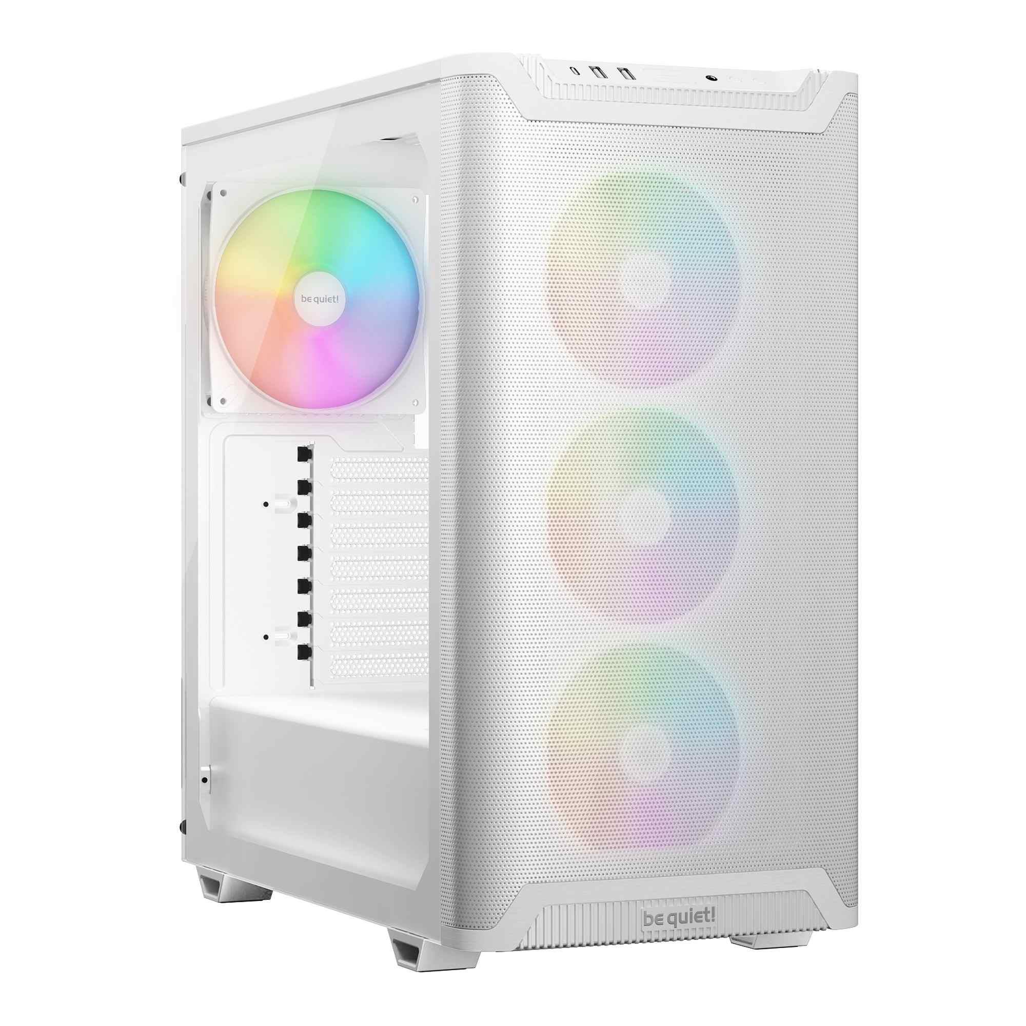 Obudowa be quiet! Pure Base 501 LX White ATX Midi ARGB z oknem bez zasilacza