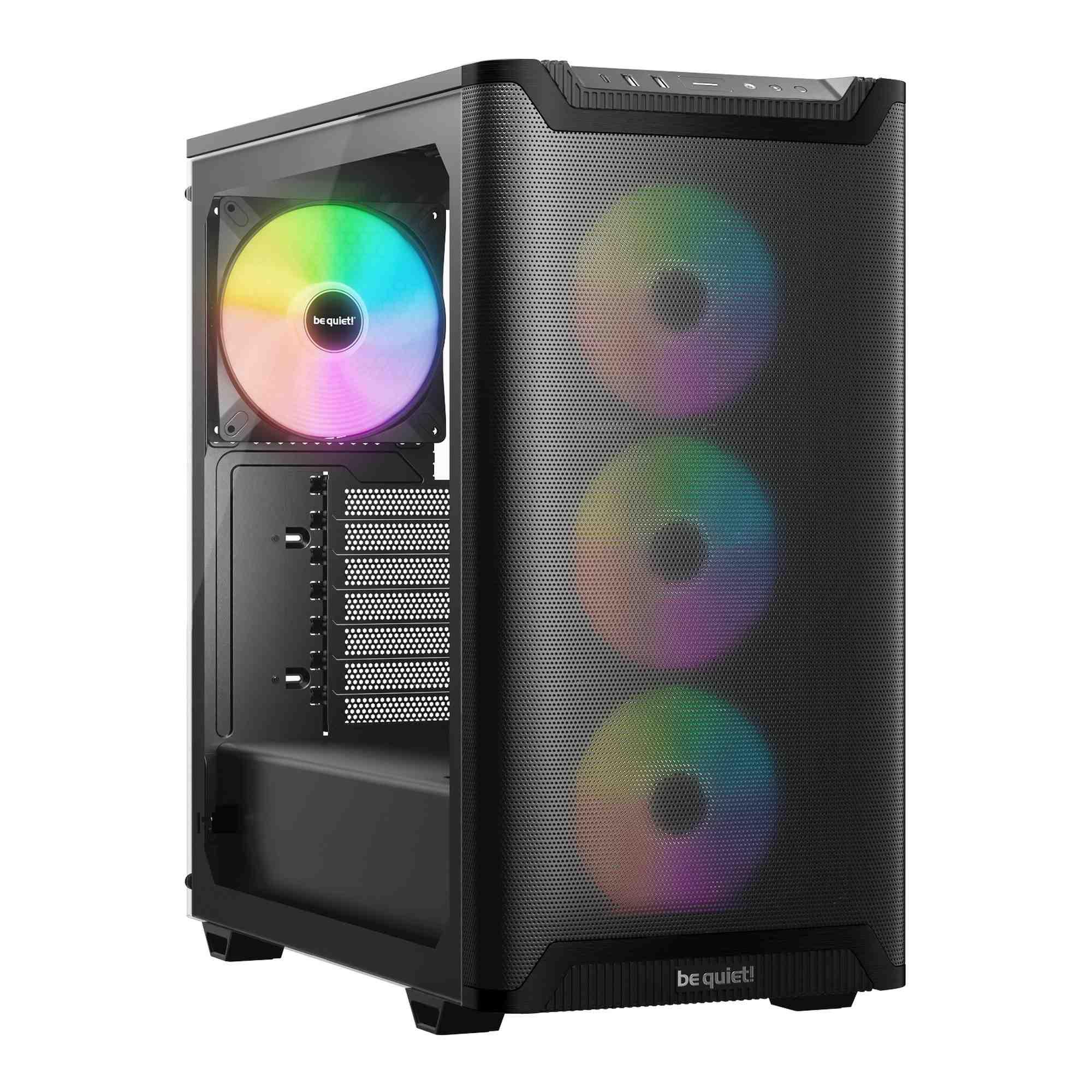 Obudowa be quiet! Pure Base 501 LX Black ATX Midi ARGB z oknem bez zasilacza