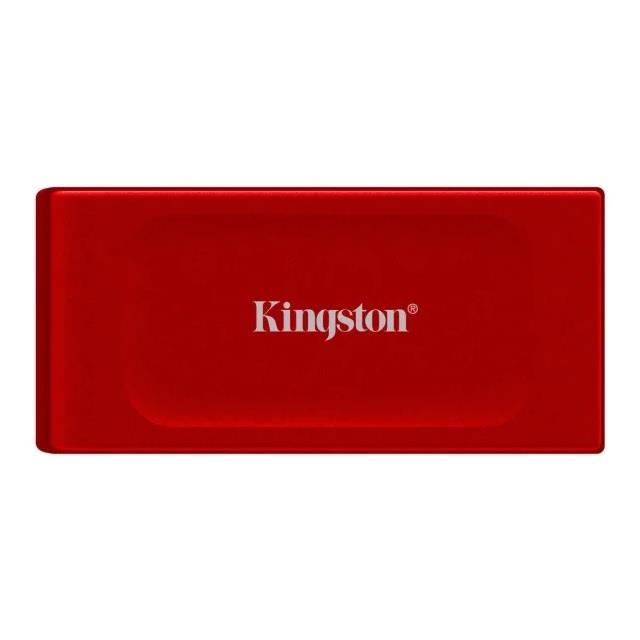 Dysk zewnętrzny SSD Kingston XS1000 2TB USB-C 3.2 Gen 2 (1050/1000 MB/s) Red