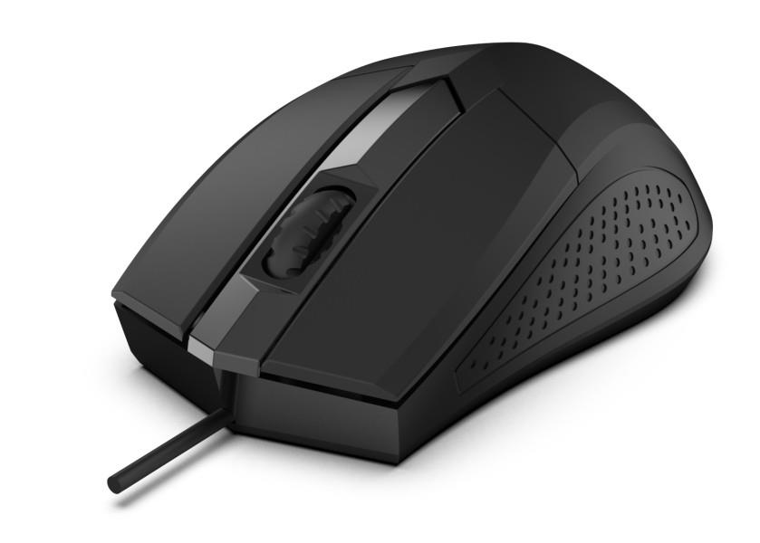 Mysz przewodowa Rebeltec FOCUS optyczna USB czarna