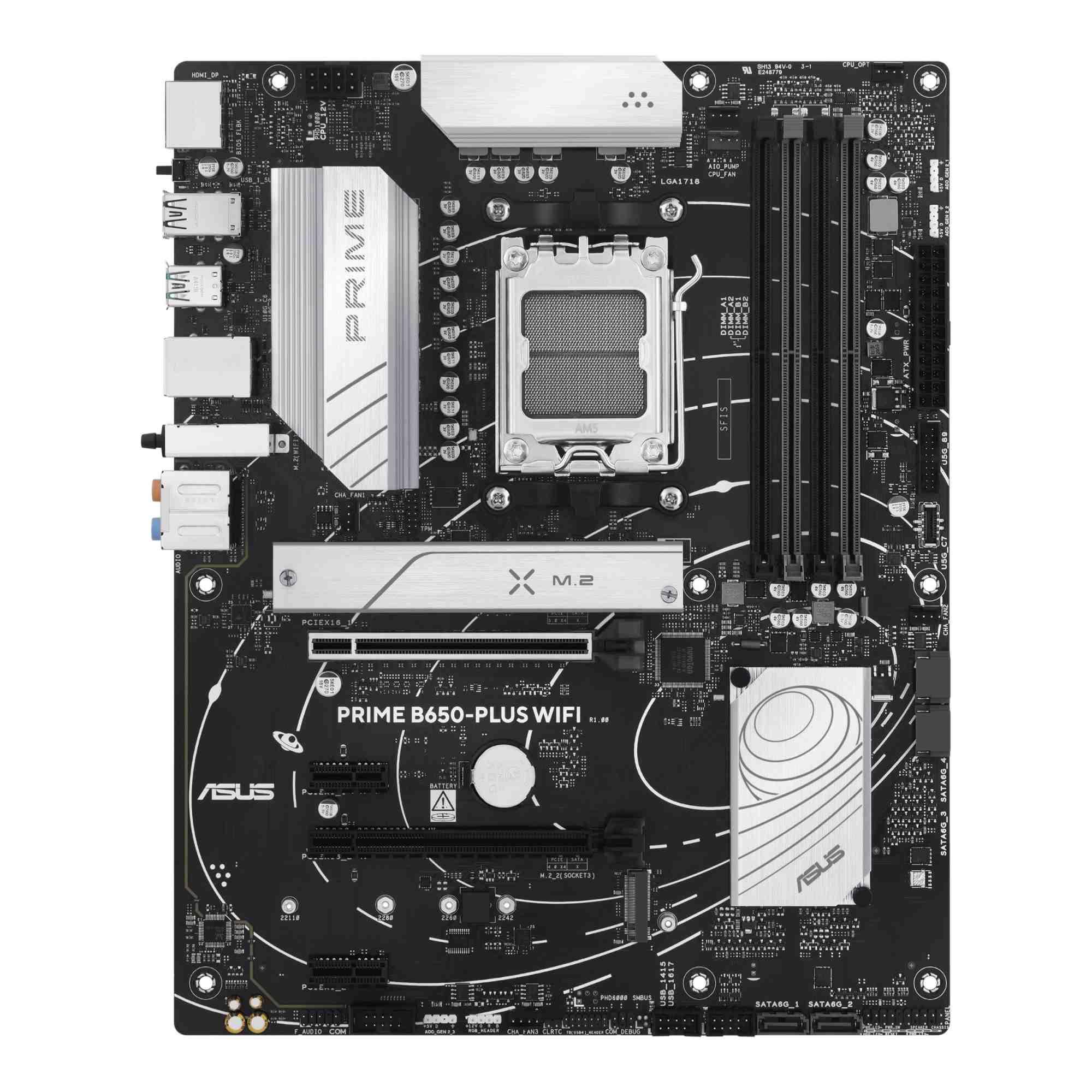 Płyta Asus PRIME B650-PLUS WIFI /AMD B650/DDR5/SATA3/M.2/USB3.1/WiFi/BT/PCIe4.0/AM5/ATX