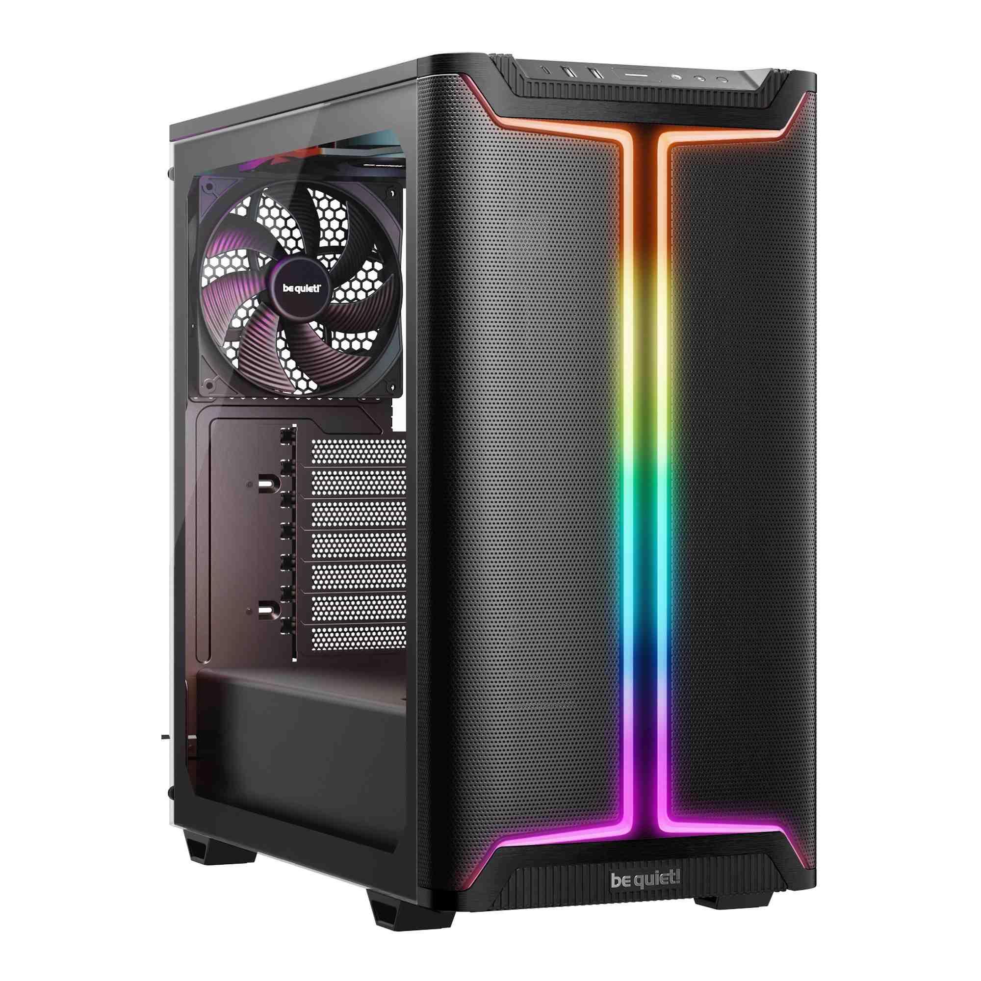 Obudowa be quiet! Pure Base 501 DX Black ATX Midi ARGB z oknem bez zasilacza