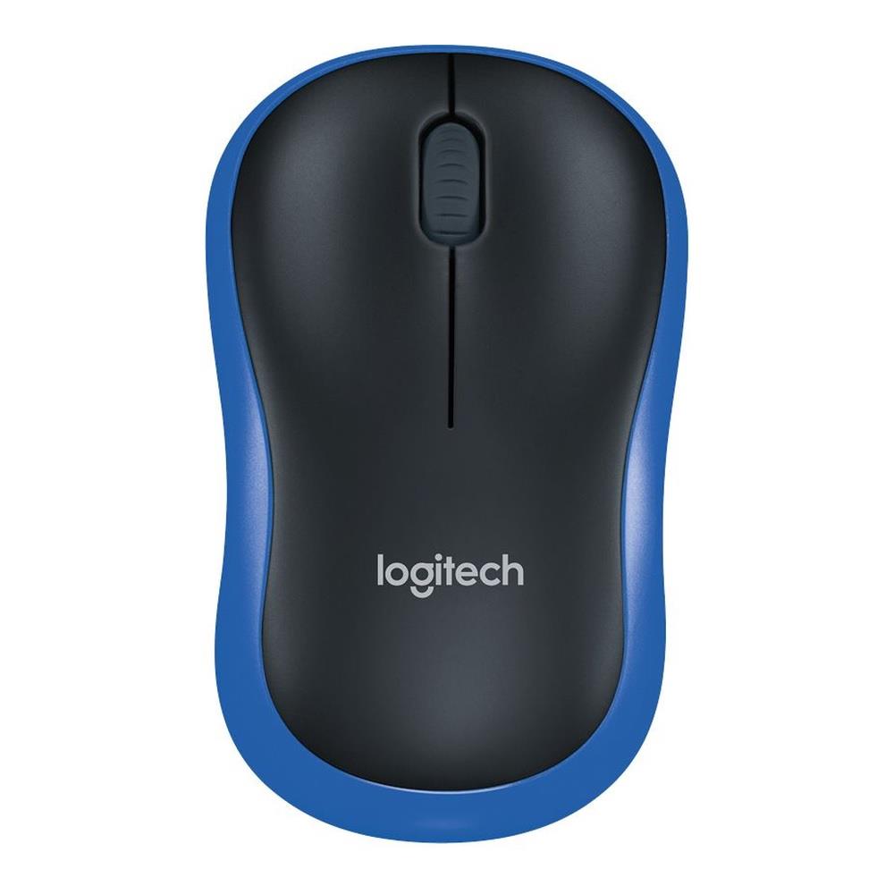 Mysz bezprzewodowa Logitech M185 optyczna niebieska